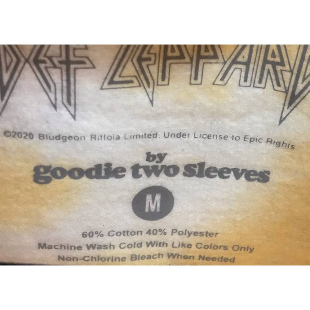 Def Leppard Tie Dye Crew Sweatshirt - Picture 5 of 6